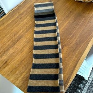 Paul Smith extra long wool scarf.  Striped pattern. Unisex.